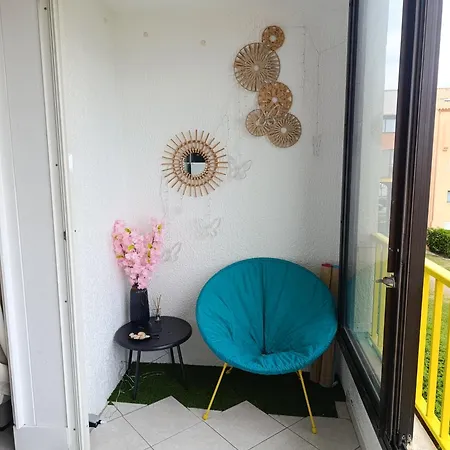 T2 Vue Palm Le Barcarès