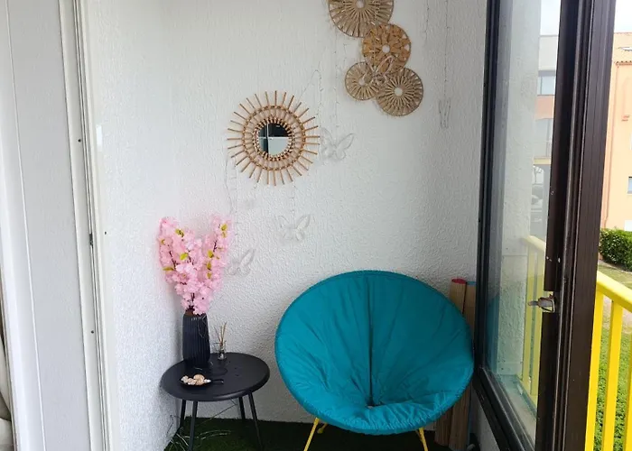 T2 Vue Palm Le Barcarès